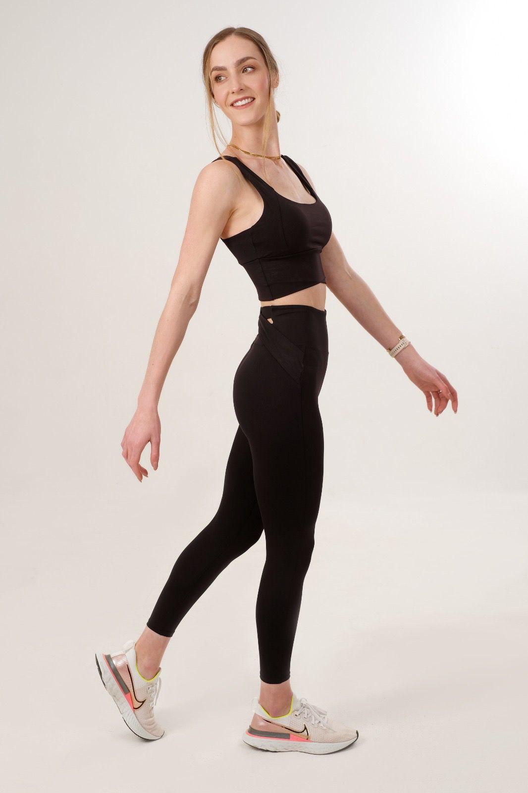 MOV Made Of Vigor black crossover leggings