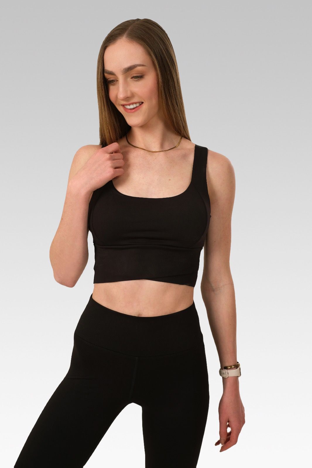 The Sling Sports Bra - Black