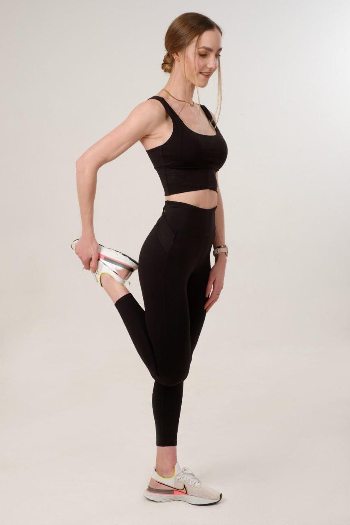 MOV Made Of Vigor black crossover leggings