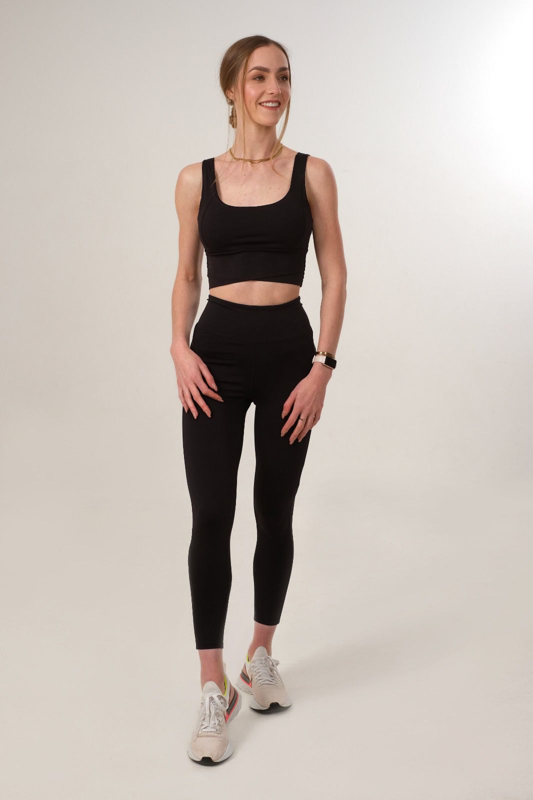 MOV Made Of Vigor black crossover leggings